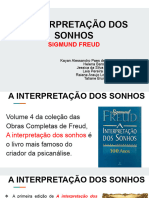 A INTERPRETAÇÃO DOS SONHOS SIGMUND FREUD