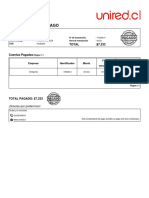 Comprobante de Pago: Estimado (A)