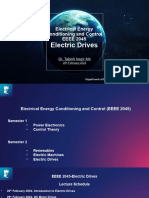 Electric Drives L1 Introduction