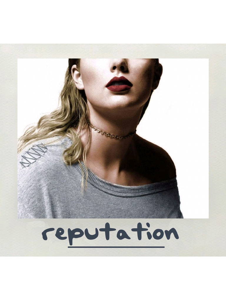 Reputation (1989 Version) Booklet | PDF