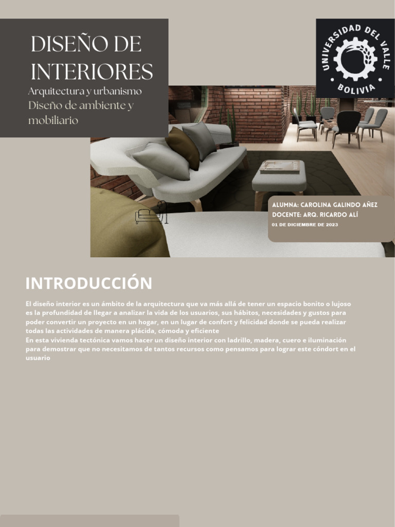 Interiores | PDF | Diseño