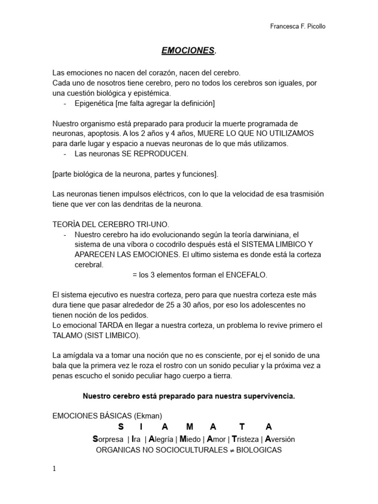 Emociones y Estrategias de Liderazgo | PDF | Las emociones | Cerebro