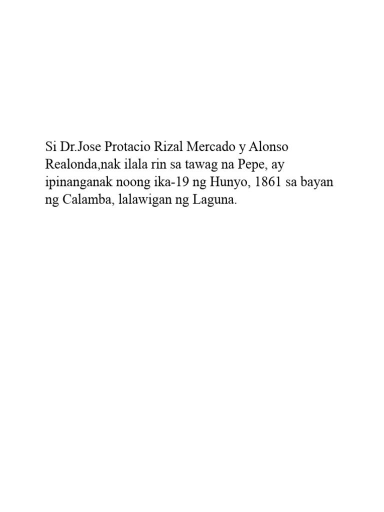1 Page Filipino | PDF