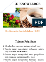 Coffee Knowledge Bunda