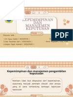 5. Kepemimpinan dan manajemen keputusan