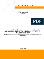 Dự Thảo Tiêu Chuẩn Kỹ Thuật Quốc Gia Về Phòng Cháy Chữa Cháy – Hệ Thống Chữa Cháy Phun Sương Áp Suất Cao – Yêu Cầu Kỹ Thuật Và Phương Pháp Thử