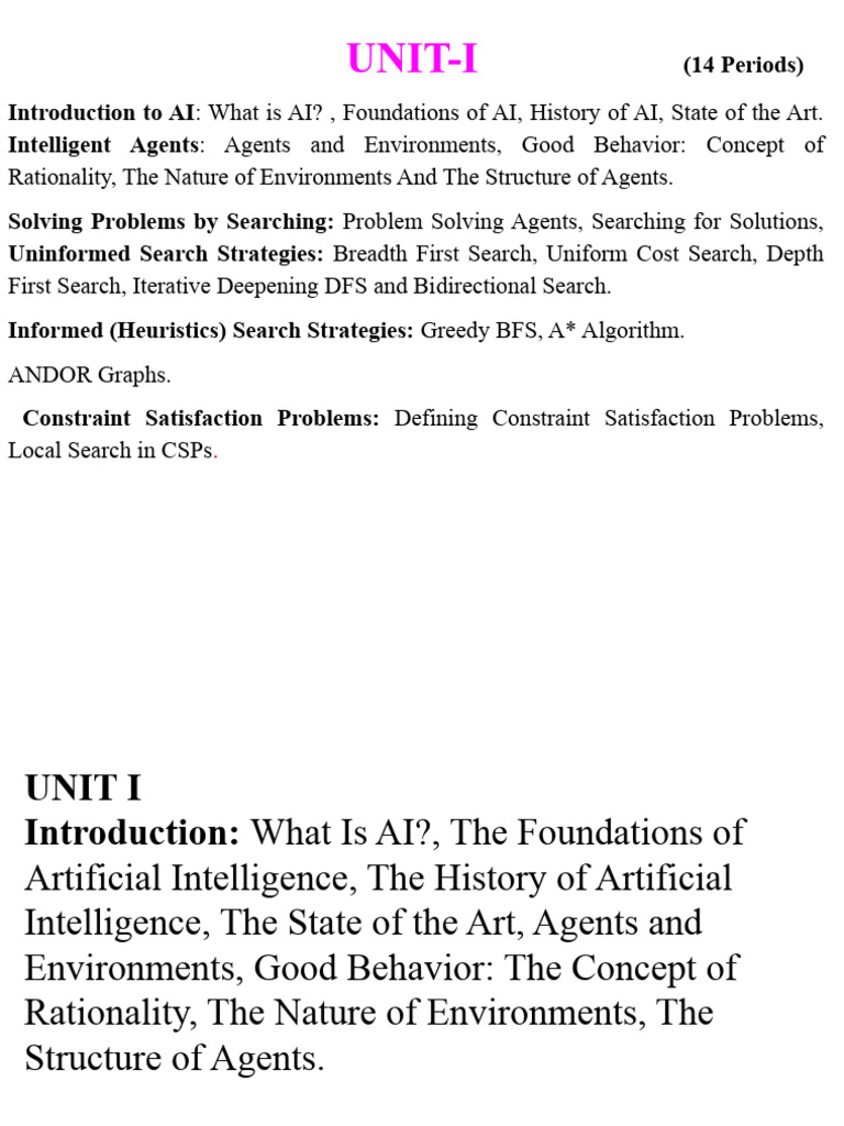 Introduction to Artificial Intelligence Concepts | PDF | Artificial ...