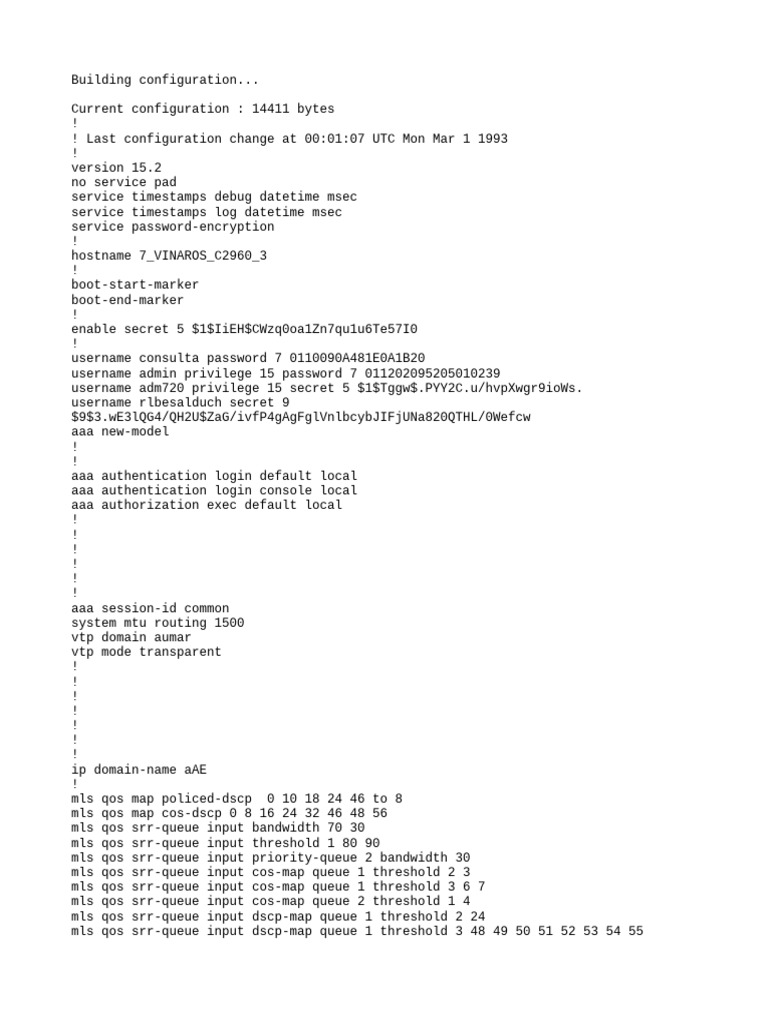 Cara Config Switch Cisco