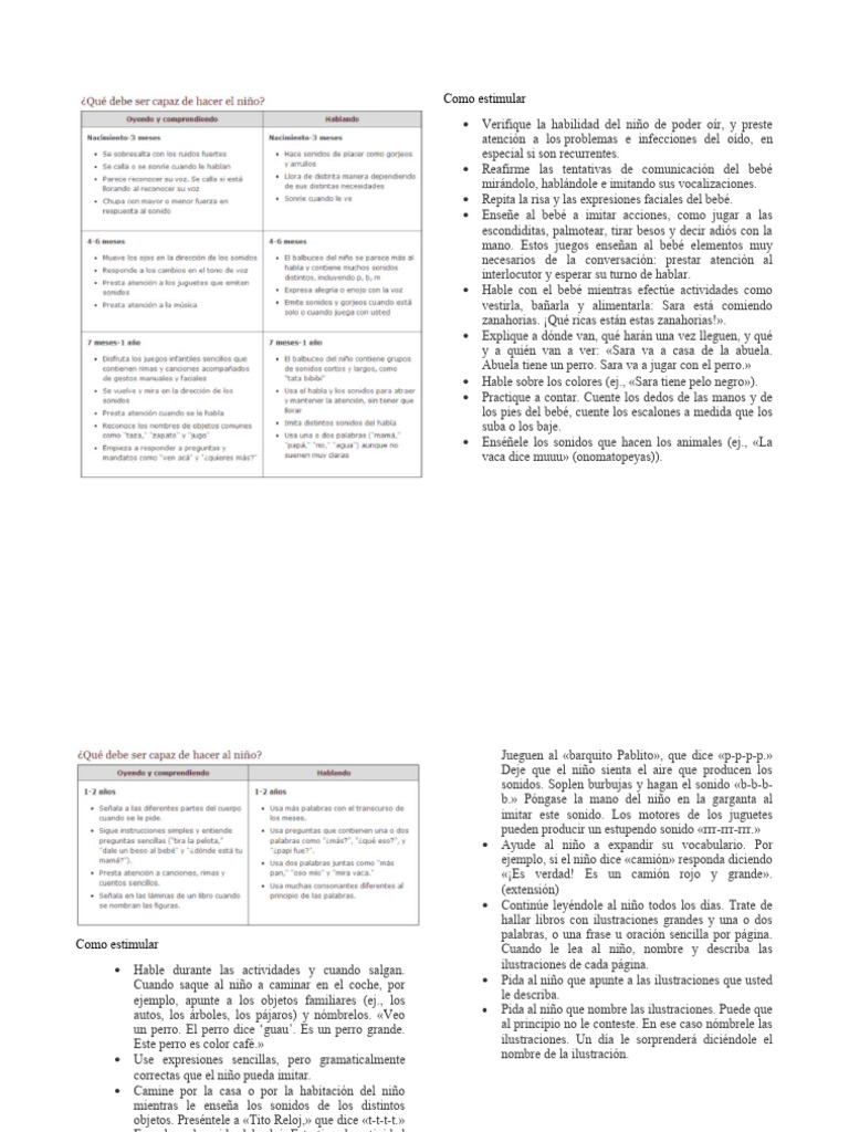 Estrategias para Estimular el Lenguaje Infantil | PDF | Lingüística