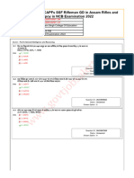 SSC GD Paper 2022 in English - Set 07