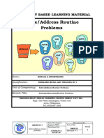 3 Solve Address Routine Problems