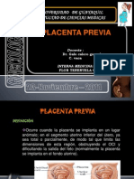 placenta previa exposicion lista