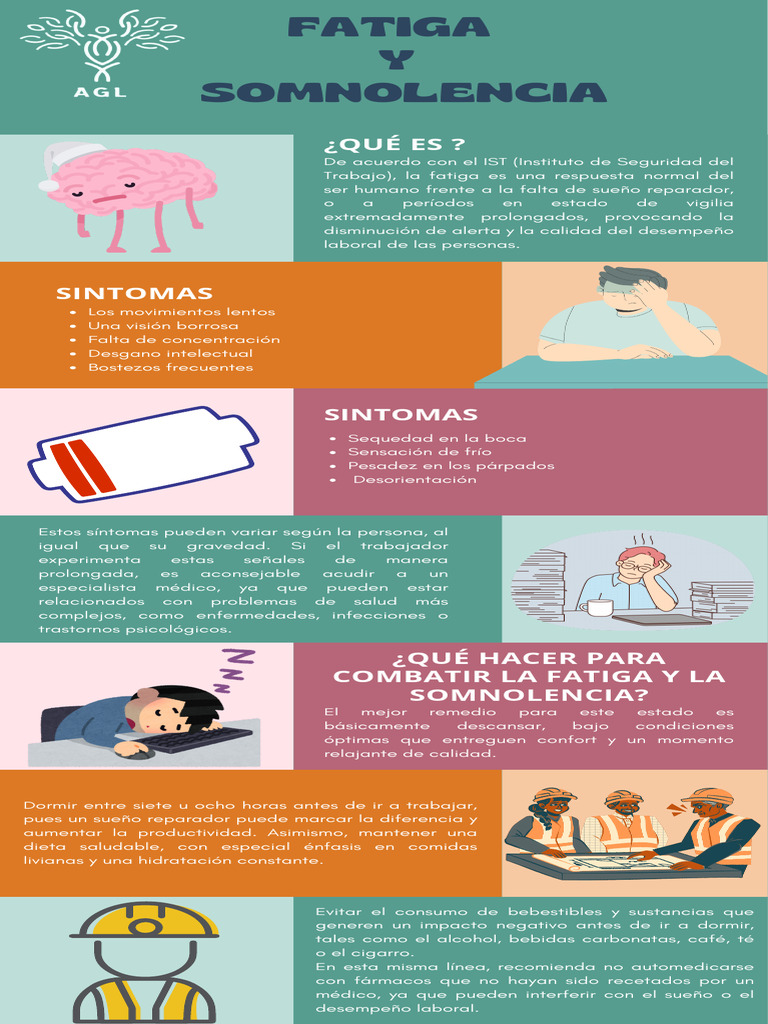 Fatiga y Somnolencia en el Trabajo | PDF | Dormir | Enfermedades y ...