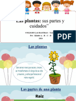 PPT Las plantas, sus partes y ciclo de vida + actividad