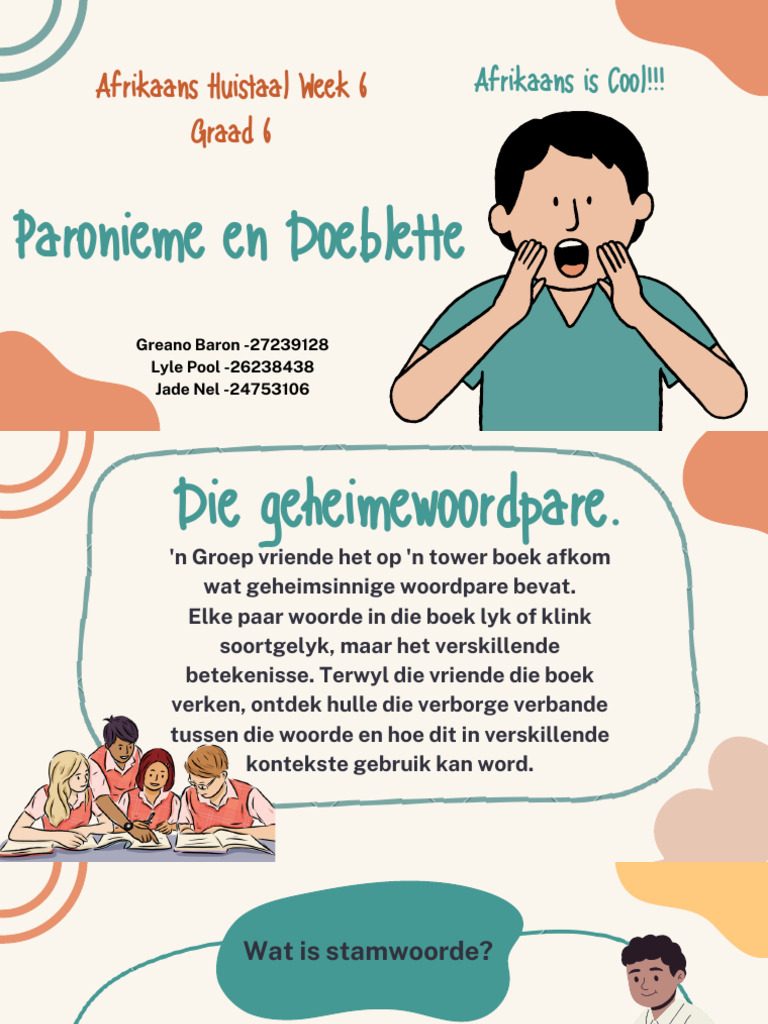 Teal Blue Yellow and Orange Playful Profession Story Telling ...