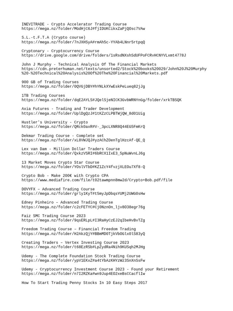 Cryptro and Trading | PDF | Financial Markets | Financial Economics