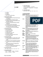 Project - English - 5 - 4th - Ed - Tests - Unit 3 - Megoldas-1