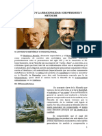 UD10 - El Vitalismo y La Irracionalidad - Schopenhauer y Nietzsche