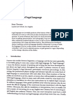 Tiersma2008 The Nature of Legal Language