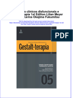 Full Download Quadros Clinicos Disfuncionais E Gestalt Terapia 1St Edition Lilian Meyer Frazao Karina Okajima Fukumitsu Online Full Chapter PDF