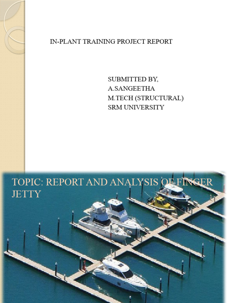 Finger Jetty Analysis Report | PDF | Deep Foundation | Civil Engineering