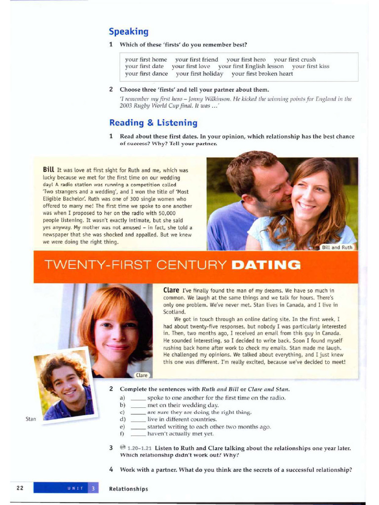 Exploring First Experiences and Relationships | PDF