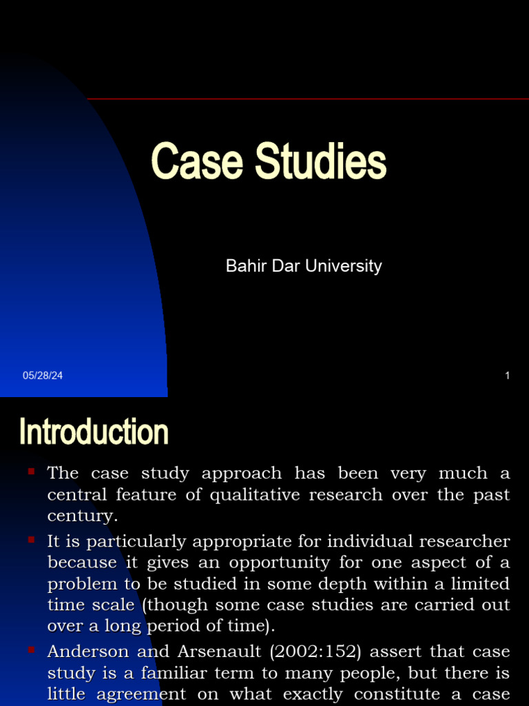 Understanding Case Study Research | PDF | Sociology | Methodology