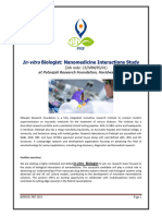 In-Vitro Biologist - Nanomedicine Interactions Study