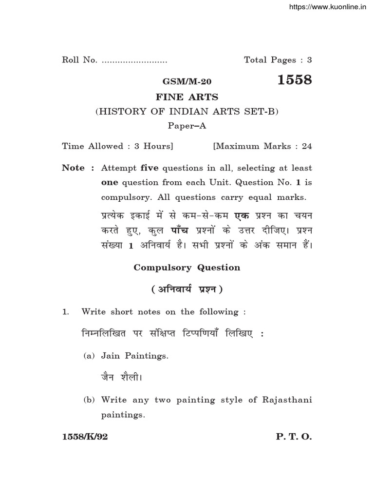 ba-4-sem-fa-history-of-indian-art-set-b-1558-2020-pdf-the-arts