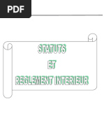 Statuts et Règlement d'une ONG en Côte d'Ivoire | PDF | Assemblée ...