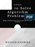 How To Solve Algorithm Problems. Make Coding Interview Preparation Less Painful (Waleed Khamies) (Z-Library)