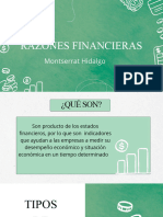 Razones Financieras. Hidalgo Pérez. 7MV1