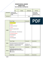 Year7 - Weekly Plan