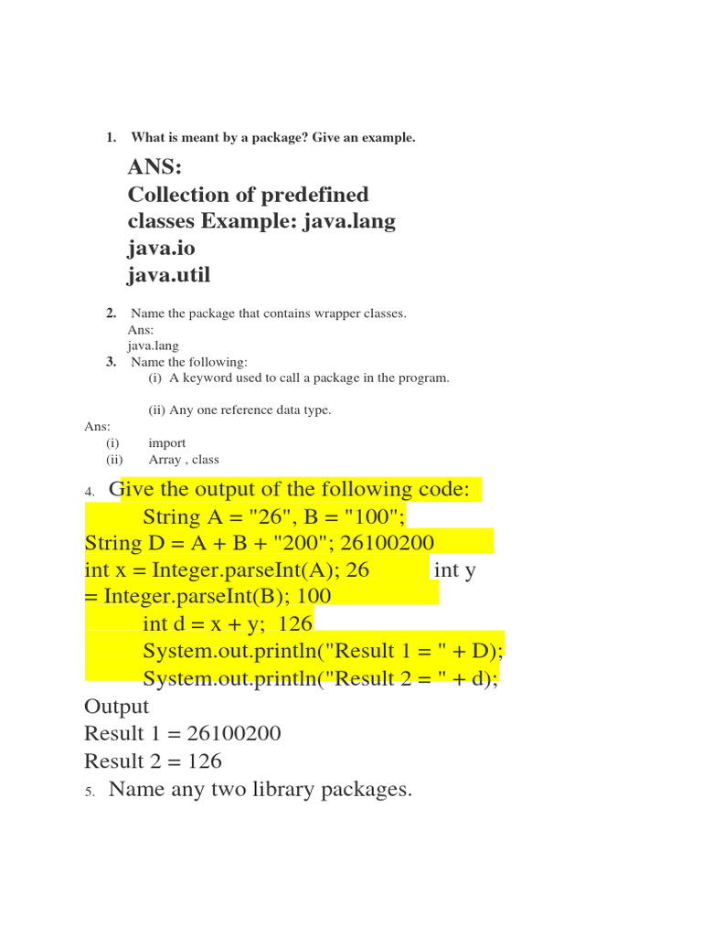 Notes 1 | PDF | Parameter (Computer Programming) | Data Type