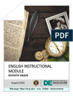 Instructional Module 7th Grade English Program-FINAL