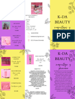 Folleto Empredimiento K-Da Beauty