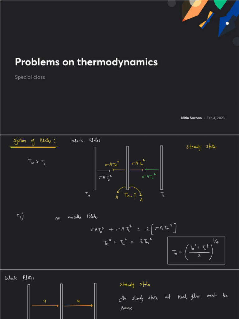 ADVANCED THERMODYNAMICS PROBLEMS visual data 4