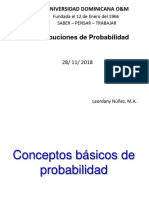 Distribucion de Probabilidad 2018