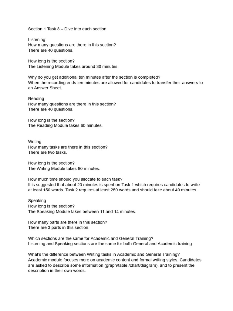 Section 2 Task 3 | PDF | Career & Growth