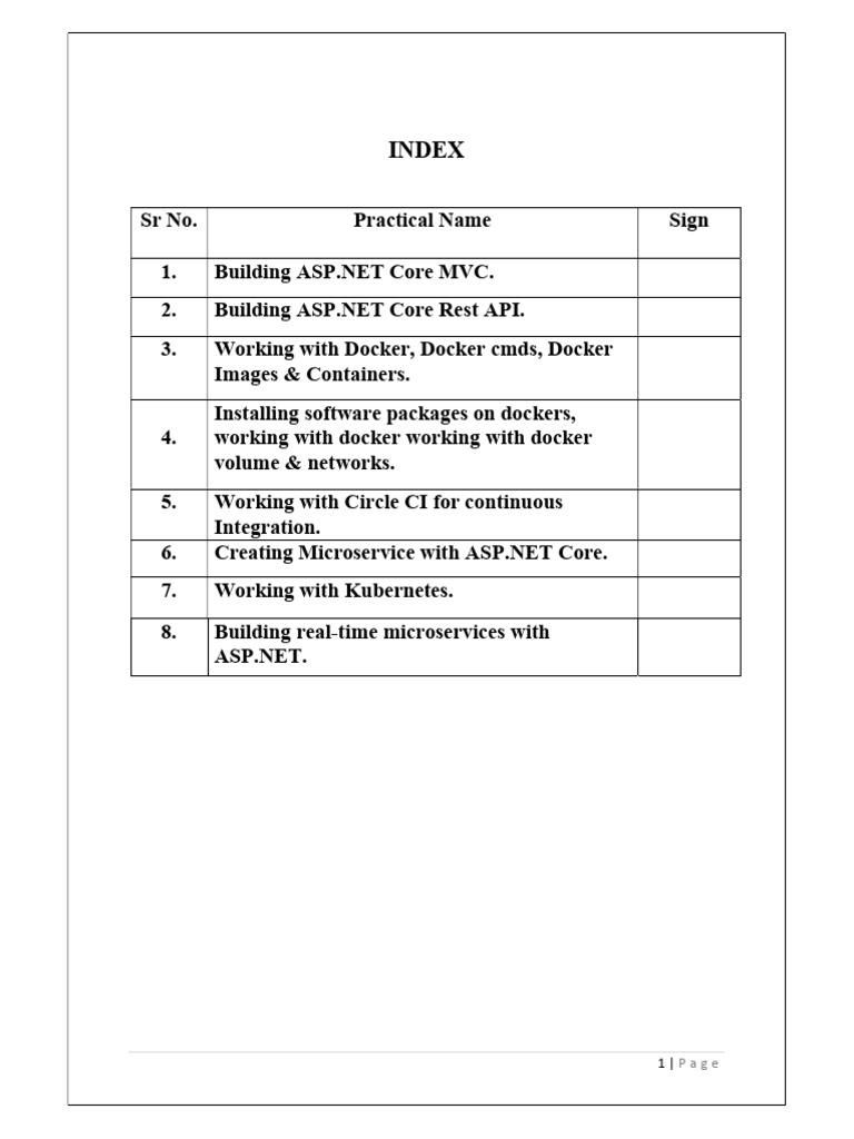 ASP.NET Core and Docker Practical Guide | PDF | Model–View–Controller ...