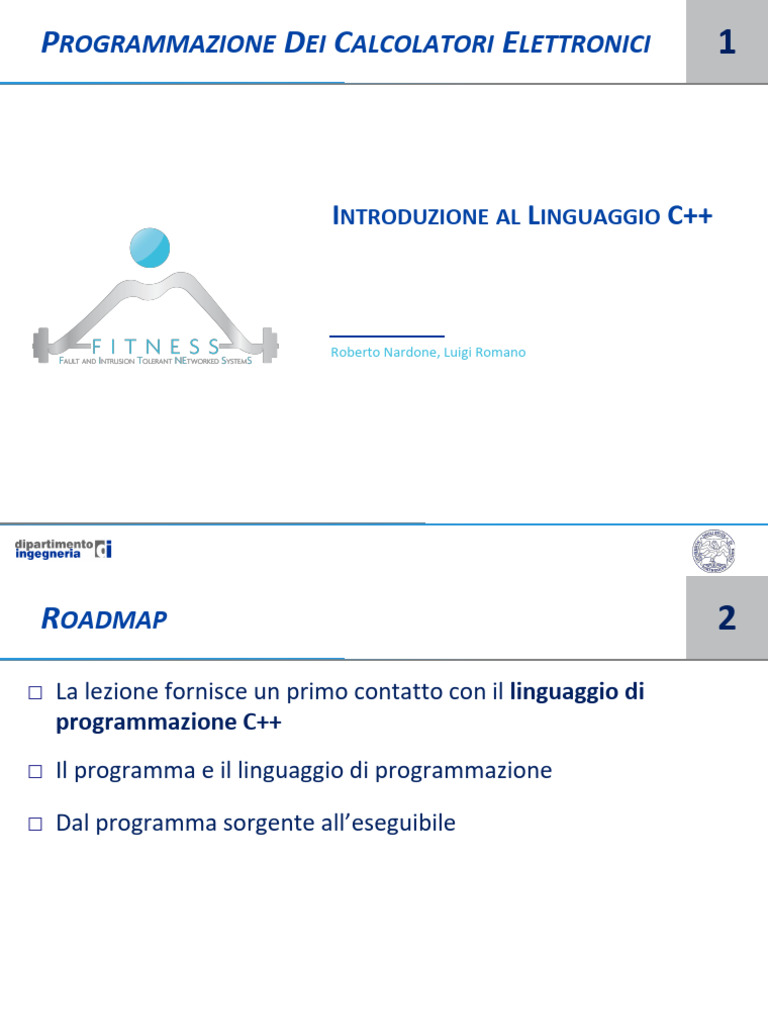 01 Introduzione Al C++ | PDF