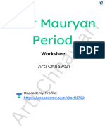 Worksheet9 Post Mauryans and Satavahanas 1709116769405