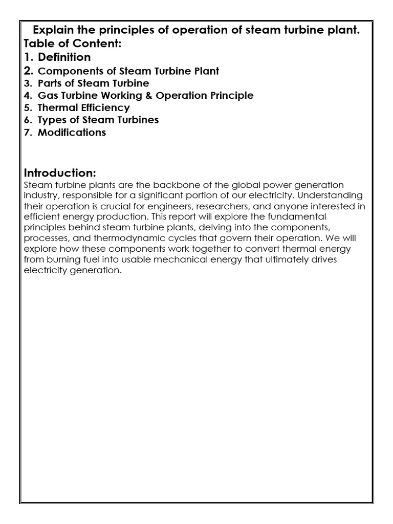 Principles of Steam Turbine Operation | PDF | Turbine | Steam