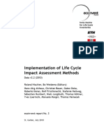 Hischier Weidema Implementation of Lcia Methods