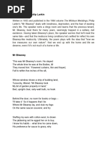 Mr. Bleany 