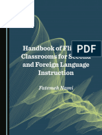Handbook of Flipping Classrooms For Second and Foreign Language Instruction