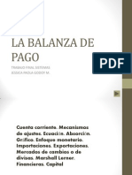 La Balanza de Pago Fn