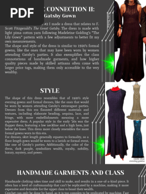 madeleine golding lily dress Gatsby-Inspired Lily Gown Creation | PDF | Dress