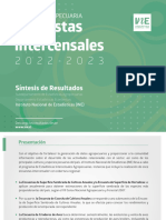 Síntesis Agropecuaria - Encuestas Intercensales Agropecuarias 2022 2023