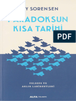 Roy Sorensen - Paradoksun Kısa Tarihi - Alfa